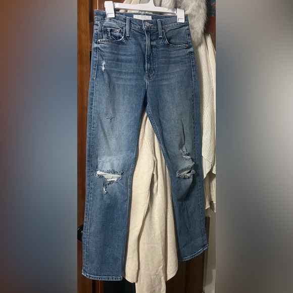 MOTHER Superior The High Waisted Rider Ankle in Far Beyond The Sky - Picture 8 of 12